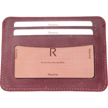 Rewina 9052 Hakiki Gercek Deri Çıtçıtlı Ince Unisex Cüzdan & Kartlık