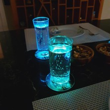 Veraart Işıklı Rakı Balık Fasıl Bardak Altlığı