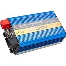 Powermaster PWR-1200 12 Volt 1200 Watt Pure Sınus Wave Inverter