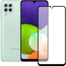 Bufalo Samsung Galaxy A22 Ekran Koruyucu 5d Temperli Cam Siyah