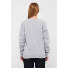 MEİLİFENG Bayan Basic 2 Iplik Sweatshirt