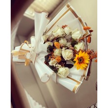 Z&B Flowers Yapay Çiçek Gerçek Gibi Gösteren Hediyelik Buket