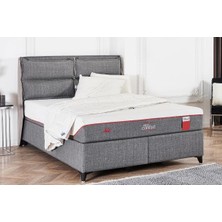 Tutku Yatak Visco Comfort Visco ve Kuş Tüyü Sünger Ortopedik Yıkanabilir Fermuarlı Kılıflı 4 Mevsim Yatak Seti 90X200