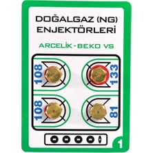 9 mm Doğalgaz Enjektör Ocak Memesi