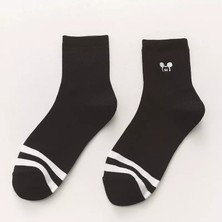 Worthy Socks 8'li Unisex Desenli Karekterli Kolej Spor Çorap