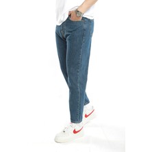 The Trend Man Koyu Boyfriend Jeans Pantolon