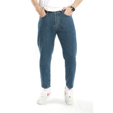 The Trend Man Koyu Boyfriend Jeans Pantolon