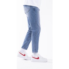 The Trend Man Taşlamalı Boyfriend Jeans Pantolon