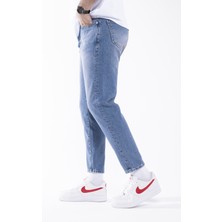 The Trend Man Taşlamalı Boyfriend Jeans Pantolon