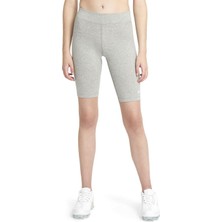 Nike W Nsw Essntl Short Kadın Gri Günlük Stil Kapri-Şort CZ8526-063