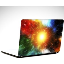 Dekolata Güneş ve Renkler Laptop Sticker
