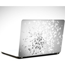 Dekolata Geometri Kaos Laptop Sticker