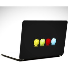 Dekolata Elmalar Laptop Sticker