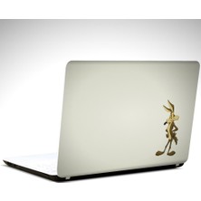 Dekolata Wili E Coyote Minimal  Laptop Sticker