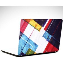 Dekolata Soyut Dizayn Laptop Sticker