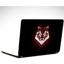 Dekolata Kurt ve Tilki Laptop Sticker