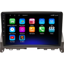 Myway Mercedes C200 Android 12 Kablosuz Carplay Navigasyon Multimedya Ekran Teyp - MY-0609W-MERCEDES C200