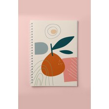 Co Notes  3'lü Spiralli Çizgisiz Defter Seti - Flowers Series A5 (15X21CM)
