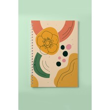 Co Notes  3'lü Spiralli Kareli Defter Seti - Summer Series A5 (15X21CM)