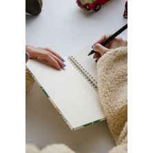 Co Notes  Sert Kapak Spiralli Noktalı Defter - Bullet Journal