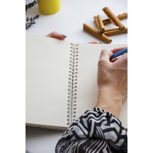 Co Notes  Sert Kapak Spiralli Noktalı Defter - Bullet Journal