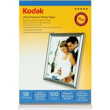 Kodak Photo Paper 5r Glossy-Parlak (13X18-100'LÜK) 270G