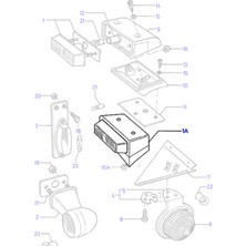 Hmpx Transit Dış Tavan Lambası Sol 1993-2012