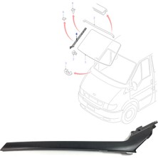 Otosan Transit Ön Cam Dış Direk Plastiği Sağ 2001-2006