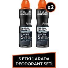 2'Li Men Expert Carbon Protect Deodorant Seti