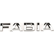Wisco Skoda Fabıa Krom Bagaj Yazısı 531201147	
