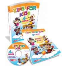 Kırmızı Beyaz Tips For Kids & Activity Book 4.sını