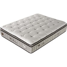 Tutku Yatak Wool Touch Pedli Koyun Yünü Torba ve Paket Yaylı Ortopedik Yatak 160X200