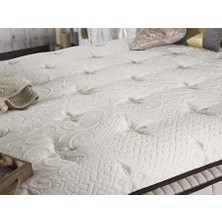 Tutku Yatak Wool Touch Pedli Koyun Yünü Torba ve Paket Yaylı Ortopedik Yatak 160X200