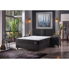 Tutku Yatak Floransa Torba Yaylı Kendinden Pedli 4 Mevsim Omurga Destek Süngerli Yatak Seti 90X190