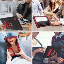 Xfashion iPad Için Tablet Kılıfı - Siyah / Kırmızı (Yurt Dışından)