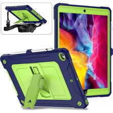 Xfashion iPad Için Tablet Kılıfı - Koyu Mavi / Yeşil (Yurt Dışından)