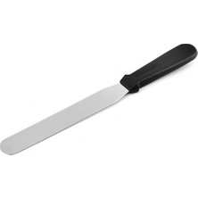 Nar Kalıp Düz Pasta Sıvama Spatula 25CM Oval Başlı