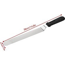 Nar Kalıp Narkalıp Eğik Pasta Sıvama Spatula 25CM