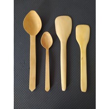 Naturalife Labs El Yapımı  Şimşir Kaşık Spatula Seti 4 ' Lü Takım