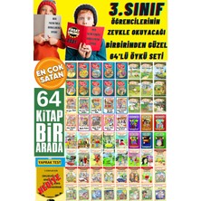 3.ve 4.sınıflar Için 64 Kitap (Meb Tavsiyeli Her Biri 64 Sayfa)