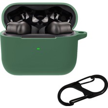 Situ Store Razer Hammerhead True Wireless x Şok Geçirmez Kabuk Kaymaz Kulaklık Kılıfı - Koyu Yeşil (Yurt Dışından)