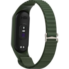 Techmaster Xiaomi Mi Band 3 4 5 6 7 Alpine Loop Örgü Kordon Kayış