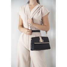 Silver Polo Silver  Polo Kadın Çapraz Çanta Siyah - S.nut NV1009