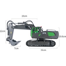 Buyfun Rc Ekskavatör 1/20 2.4ghz 11CH Rc Inşaat Kamyonu Mühendislik (Yurt Dışından)