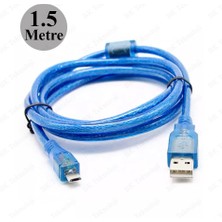 BK Teknoloji USB 2.0 Erkek - Micro USB Erkek Fitreli Şarj Data Kablosu - 1.5 Metre