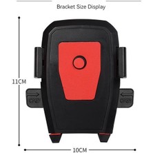 Panada Uyumlu Motosiklet Elektrikli Araç Bisiklet Dikiz Aynası Cep Telefonu Tutacağı (Yurt Dışından)