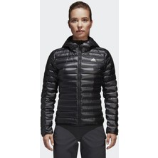 adidas W Varilite Ho J Kadın Mont Uzun Kol Midi Kesim Düz Siyah Renkli Model