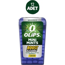 Olips Mini Mints Nane Okaliptus Aromalı Şekerleme 12,5 gr x 12 Adet