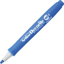 Artline : Decorite Chisel Type Kesik Uçlu Marker : 3,00 mm : Mavi