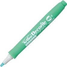 Artline : Decorite Chisel Type Kesik Uçlu Marker : 3,00 mm : Pastel Yeşil